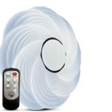 چراغ سقفی LED پاد ۱۰۰ وات، ۴ حالته با ریموت | دو طرح
